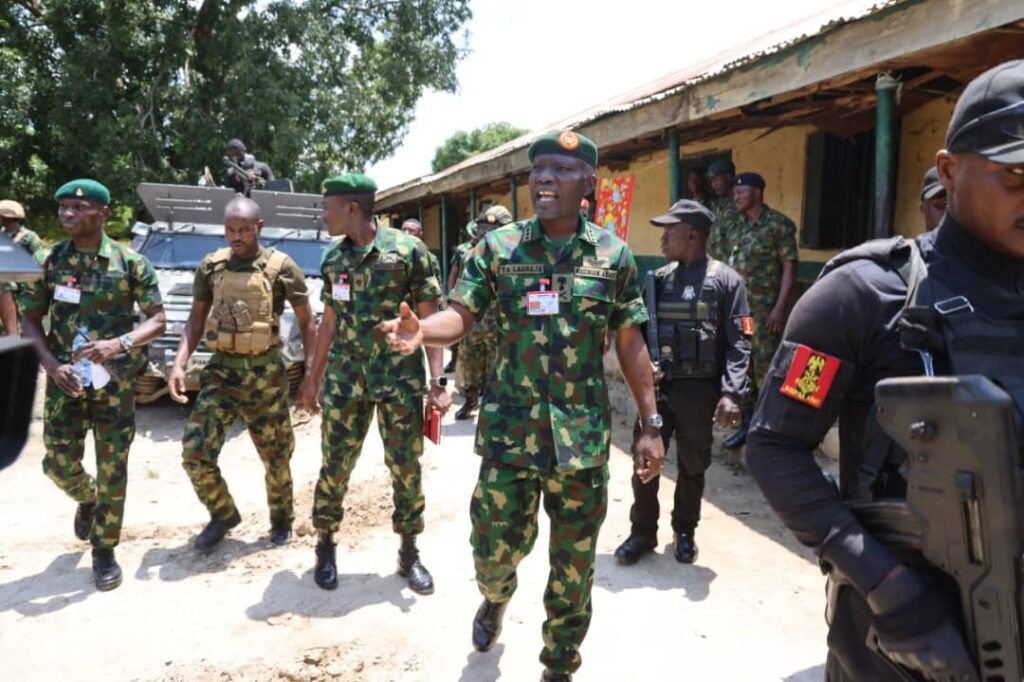 Attack: Army Chief Visits Troops In Niger State, Boost Their Morale
