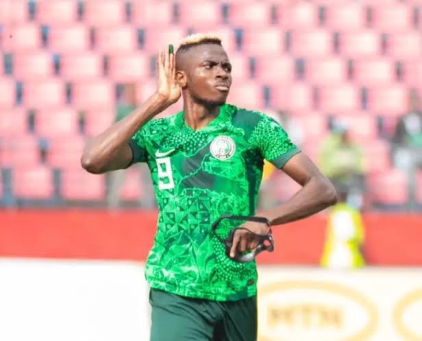 Osimhen Hits Hat-Trick As Nigeria Thrash Sao Tome 6-0